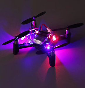 Dwi dowellin mini DIY <span class=keywords><strong>Drone</strong></span> Kit cho trẻ em người mới bắt đầu RC <span class=keywords><strong>Nano</strong></span> bay không người lái với 3D lật độ cao giữ không đầu chế độ bao gồm sạc - Product Image 6