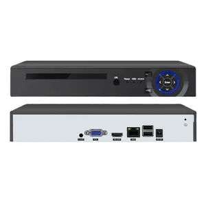 8MP Xmeye NVR 36CH H.265 4K NVR DVR Video Recorder for IP Camera Surveillance Security CCTV System Support 1 HDD Port 14TB