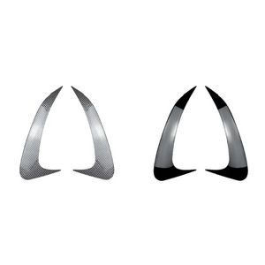 Cubierta de Ventilación de Parachoques Trasero para Mercedes-Benz EQE V295, Textura de Fibra de Carbono, Adhesivo ABS, Pieza de Modificación 2023 - Product Image 2