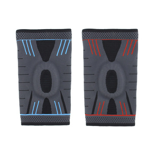 Knee <b>Pad</b> 3D Woven Silicone Support Breathable For <b>Running</b> Cycling Fitness Protection Unisex Universal Size - Product Image 5