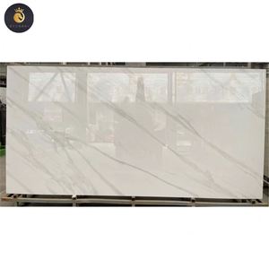 Foshan Factory Countertop Rock Slab Hoja aglomerada 3200x1600 12mm Losa de repuesto de mármol - Product Image 4