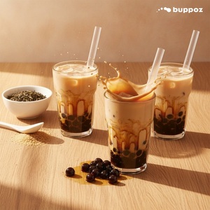 Kit de préparation instantanée de thé aux bulles au sucre roux Halal HACCP pour les boutiques de thé aux bulles et de thé au lait, vente en gros - Product Image 6