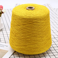 Fil de coton mercerisé à longues fibres, 2 plis, compact, pour crochet, macramé, tricot, chaussettes, pulls, broderie et artisanat, style années 80