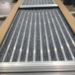 Customizable Size Aluminum Alloy Entrance <strong>Door</strong> Mat Luxury Anti-Slip Reversible Cleaning Feature Novelty Office Use - Product Image 1