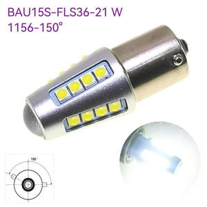 หลอดไฟเบรค LED รุ่น 1157 BAY15D P21/5W ขนาดสั้น 360 องศา 12V 24V หลอดไฟถอยหลัง LED รุ่น 1156 BA15S P21W สีแดง น้ำเงิน เหลือง เขียว สำหรับรถยนต์ - Product Image 3