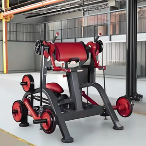 Máquina de Gimnasio Comercial para Curl de Bíceps y Tríceps Sentado con Peso Libre - Product Image 5