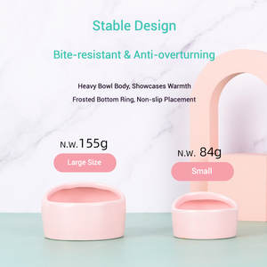 Tazón <span class=keywords><strong>de</strong></span> comida para hámster multifunción antiderrames <span class=keywords><strong>de</strong></span> cerámica ecológica, lo último en venta al por mayor - Product Image 5