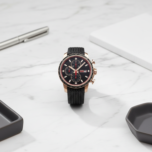 Montre mécanique de luxe pour homme et femme, de haute qualité, avec revêtement lumineux pour la course nocturne, miroir saphir, étanche, calendrier, Chopardes - Product Image 1