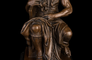 Statua di mosè scultura in bronzo di oggetti d'arte da collezione di Figurine di sculture occidentali famose di 242 - Product Image 5