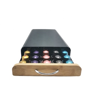 50 supports de rangement pour capsules <span class=keywords><strong>Nespresso</strong></span>, <span class=keywords><strong>tiroir</strong></span> de rangement pour dosettes de café, support de capsules de café pour la cuisine - Product Image 2