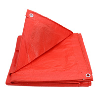 Bâche en polyéthylène imperméable orange 150 g/m² pour l'agriculture et la protection des exploitations agricoles