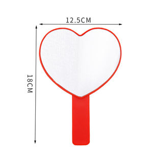 กระจกโต๊ะเครื่องแป้งพลาสติกด้านเดียวแบบพกพาติดโลโก้ได้ตามต้องการ - Product Image 6