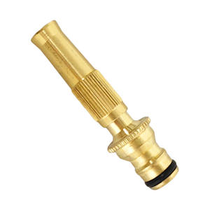 Pistolet d'arrosage à haute pression en laiton, pulvérisation directe, raccord rapide, tuyau d'arrosage domestique, pression réglable, arroseur de jardin - Product Image 2