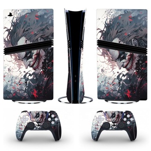 สติกเกอร์ไวนิลลายตัวตลกสุดหลอนสำหรับ PS5 Pro พิมพ์ลายความละเอียดสูง - Product Image 1