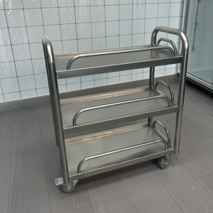 VICTORY vente en gros roue de chariot en acier inoxydable superbe voiture-restaurant pour supermarché restaurant et hôtel fournitures - Product Image 2