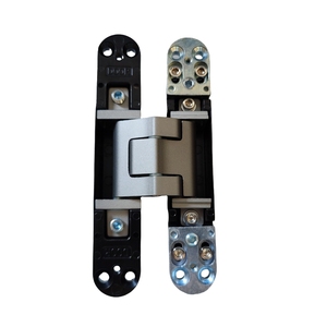 Chaude Moderne 3D Noir 180 Degrés Réglable <span class=keywords><strong>Porte</strong></span> En Bois <span class=keywords><strong>Placard</strong></span> Dissimulé <span class=keywords><strong>Invisible</strong></span> <span class=keywords><strong>Charnière</strong></span> 40 60kg 80kg 100kg Heavy Duty En Alliage De Zinc - Product Image 1