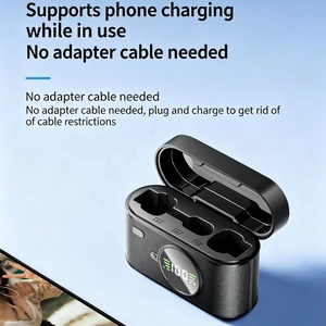 AI noise reduction SX101 capacitive lavalier wireless microphone Type-C connector, suitable for iPhone Android Vlogging - Product Image 2