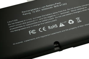 Batería de ordenador portátil para <span class=keywords><strong>Mac</strong></span> Book Pro 13 pulgadas <span class=keywords><strong>A1278</strong></span> A1322 (10,95 V 6000mAh) - Product Image 6