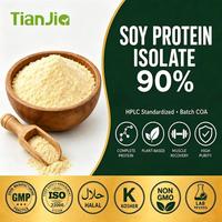 Poudre d'isolat de protéines de soja Tianjia, 90 % de protéines, ingrédient pour la viande, les boissons, la boulangerie et les produits nutritionnels