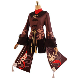 Costume de <span class=keywords><strong>cosplay</strong></span> Genshin Impact Hutao, uniforme, perruque, <span class=keywords><strong>cosplay</strong></span>, jeu d'anime, <span class=keywords><strong>Hu</strong></span> <span class=keywords><strong>Tao</strong></span>, style chinois, costumes d'Halloween pour femmes - Product Image 2