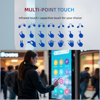 Chine Usine 55 "Écran Tactile Télécommande CMS Free Wall Mount Digital Signage