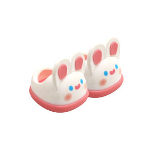 Nouveauté Chaussures de poupée en bambou 20CM Série d'animaux mignons debout Multicolore Multi-style Chaussures pour bébé en PVC pour jeunes - Product Image 5