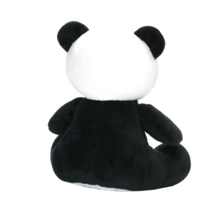 Peluche personalizzato con logo a forma di <span class=keywords><strong>panda</strong></span>, morbido, bianco e <span class=keywords><strong>nero</strong></span>, con zampa stampata, per souvenir promozionali. - Product Image 2