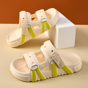 Sandales d'été pour femmes Guru, semelles épaisses en EVA, respirantes, antidérapantes, chaussures de plage et d'eau, sangle large, légères - Product Image 1
