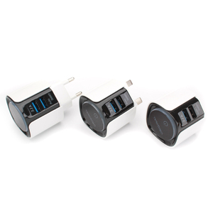 <span class=keywords><strong>Cargador</strong></span> <span class=keywords><strong>Usb</strong></span> <span class=keywords><strong>doble</strong></span> de carga rápida 2.4A, luz Led nocturna de atenuación de 4 engranajes, adaptador de pared para teléfono móvil, UE, EE. UU., Reino Unido - Product Image 5