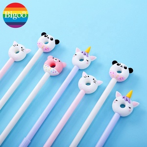 Biểu Tượng Tùy Chỉnh Dễ Thương Donut Hình Dạng Động Vật Có Thể xóa được Gel Mực Bút Màu Xanh Màu 0.5Mm Chiều Rộng Bằng Văn bản Cho Khuyến Mãi - Product Image 6