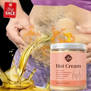Wholesale Custom Logo Natural Organic Weight Loss Shaping Hot Belly Cream Slimming Fat Burning Body Cellulite Cream