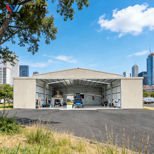 Hangar para Aviones de Acero Estructural de Alta Resistencia, Proyecto de Construcción Confiable - Product Image 1