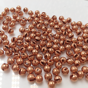 Cuentas de <span class=keywords><strong>Tungsteno</strong></span> Ranuradas Cyclops para Atado de Moscas, Cabezas para <span class=keywords><strong>Ninfas</strong></span> Metálicas, Venta por Pieza, Colores Metálicos - Product Image 6