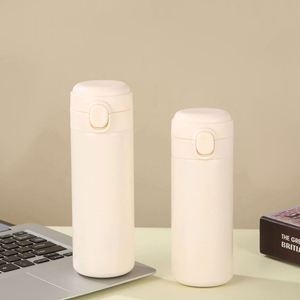 Gobelet isotherme en acier inoxydable, design minimaliste, isolation thermique 24 heures, bouteille de voyage de forme ronde, toutes les couleurs disponibles - Product Image 5