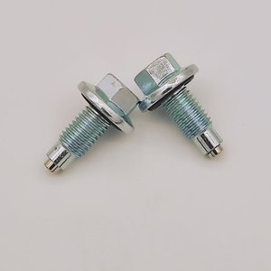 Oil Pan Magnetic Drain <b>Plug</b> Bolt For Buick Chevrolet Cadillac Ford A3 Steel 11562588 CY0110404 - Product Image 3