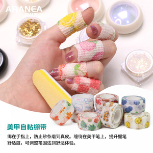 Bandages de soutien pour le pouce en tissu non tissé auto-adhésif en gros pour la protection des mains en extérieur et la protection des articulations des doigts - Product Image 6