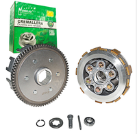 Accessoires moto : Nouvel ensemble d'embrayage pour motos AKT Street & Off-road - Pièce de transmission en acier allié et aluminium
