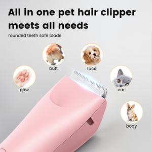 Mini Épilateur Automatique pour Animaux de Compagnie, Équipement de <span class=keywords><strong>Toilettage</strong></span> Domestique pour Chats et Chiens, Sûr, Portable, en Céramique ABS, Fonctionnant sur Batterie - Product Image 5