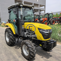 Livraison gratuite Tracteur agricole 4x4 diesel à quatre roues EPA 25 ch 50 ch Tracteurs agricoles CE Tracteur agricole de ferme de jardin à quatre roues