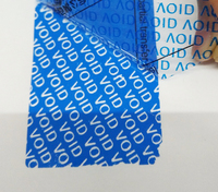 Étiquette holographique de sécurité anti-contrefaçon avec logo, autocollant laser anti-effraction