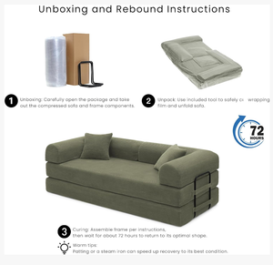 Corduroy Compressed <b>Sofa</b> in a Box High Quality One Seat Sectional <b>Sofa</b> Eco-Friendly Foldable <b>Floor</b> <b>Sofa</b> - Product Image 1