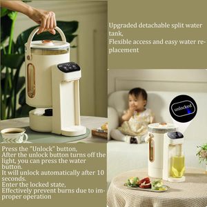 Hervidor Eléctrico Inteligente de Vidrio, Calentador de Leche Multifuncional, Olla Portátil para Exteriores, Capacidad de 2.5L para Hogar, Auto, RV - Product Image 5