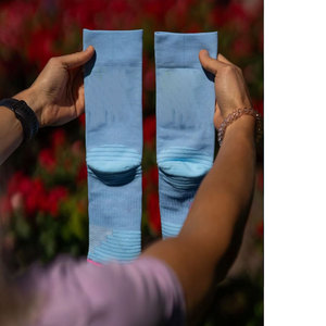 Wholesale Custom Logo <strong>Moisture</strong> Breathable Seamless Knitting Fitness Quick-drying Sports Running Marathon Tennis <strong>Socks</strong> - Product Image 5