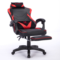 Nouvel Fauteuil de Jeu Pivotant Économique avec Appui-tête Rotation 360° Refroidissant en PVC, Construction Métallique, Dossier Réglable, Design Ergonomique Européen