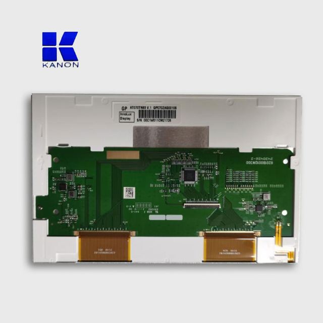 Innolux's Original 7-inch 800x480 TFT LCD Panel AT070TN83 V.1, 40-pin TTL and Customizable Touch Screen