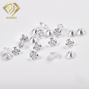 Meleeルース宝石ビーズ,卸売小サイズ0.8mm-2.9mm DEF GHラウンドモアッサナイト合成ダイヤモンド宝石 - Product Image 2