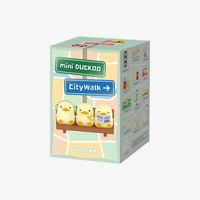 Authentique POP MART mini DUCKOO Citywalk Blind Box Style Confirmé Figurine Canard Mignon Décoration de Bureau Jouet d'Art de Collection