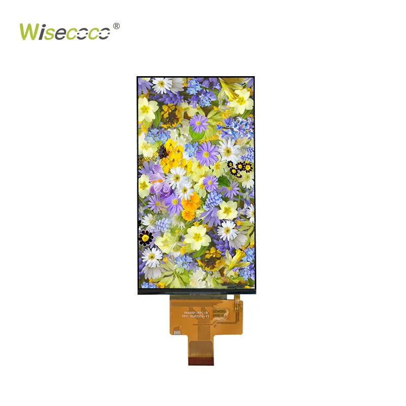 Wisecoco istikrarlı kaynağı düşük adedi özel ekran yüzey işleme parlaklık 6.3 inç Mipi 1440*2560 Ips Tft Lcd ekran