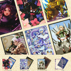 卸売カスタムデザインプレミアムカード袖プラスチックカラフルなアニメトレーディングカード袖 - Product Image 6