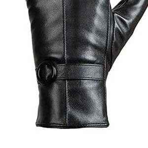 Fournisseur de gants en cuir OEM Gants de chasse avec logo en cuir de vachette de chèvre bon marché Gants en cuir du Pakistan - Product Image 3